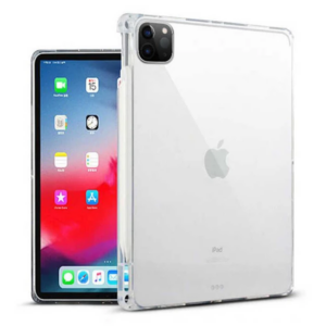 Northcity iPad Pro 11" (2018/2020/2021) Kalem Yerli Şeffaf Silikon Kılıf - Darbeye Dayanıklı Mükemmel Uyum