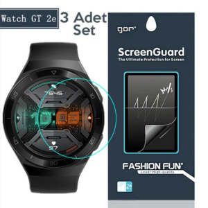 Northcity Gor Huawei Watch GT2E Darbe Emici Ekran Koruyucu 3 Adet Set