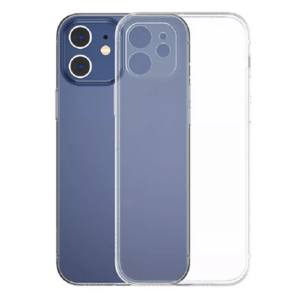 Northcity Şeffaf iPhone 12 Kılıf 6.1” - Sarılmaz Kamera Korumalı İnce Silikon Kabuk