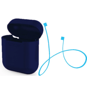 Northcity Renkli AirPods Strap & Silikon Kılıf - iPhone 7/7 Plus Uyumlu, A++ Kalite