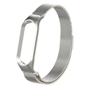 Northcity Xiaomi Mi Band 5 Metal Kayış Kordon Milano Loop - Paslanmaz Çelik Bileklik
