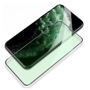 Northcity iPhone 11 / XR Mavi Işık & Yeşil Işık Engelleyici 9H Full Cover Göz Koruyucu Cam
