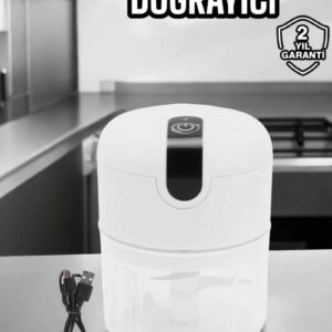 Northcity Şarjlı Mini El Rondosu - Taşınabilir Doğrayıcı 250 ml