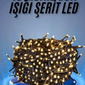 Northcity Led Işık Ağaç Süsleme Ampüllü Dekoratif Aydınlatma 10 Metre Gün Işığı - Kontrol Edilebilir ve Uzun Ömürlü LED Süs