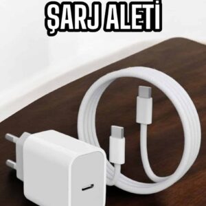 Northcity 20W USB-C Hızlı Şarj Adaptörü ve Kablosu - iOS 15/15 Pro Max Uyumlu