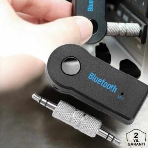Northcity Kablosuz Bluetooth Aux Araç Kiti - Siyah Hafıza Kartlı Müzik ve Telefon Görüşmesi
