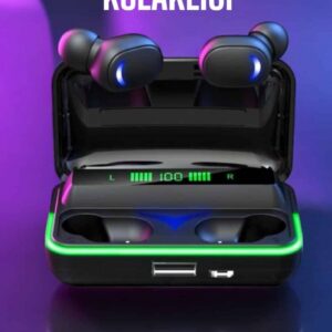 Northcity Bluetooth Powerbankli Kulaklık - 3D Ses, Düşük Gecikme ve Uzun Pil Ömrü