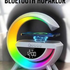 Northcity Bluetooth Hoparlör Dijital Göstergeli Wireless Şarj ve RGB Işıklı - Kablosuz Müzik, FM Radyo ve Çoklu Fonksiyon