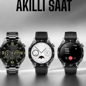 Northcity Akıllı Saat Metal Kordonlu GPS ve NFC Uyumlu - Arama Cevaplayan