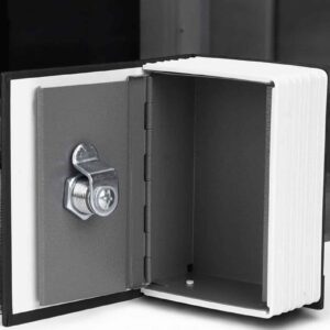 Northcity Gizli Kasa Kitap Görünümlü Anahtarlı Çelik Mini Kasa - Saklama Çözümü