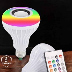 Northcity Kablosuz Bluetooth Hoparlör Led Lamba - Akıllı Işık ve Ses Deneyimi