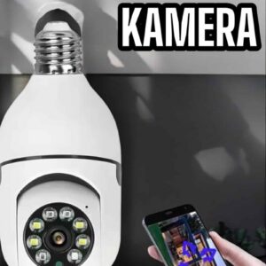 Northcity 360° Dönen Wifi Ampul Görünümlü PTZ Ev Kamerası - Akıllı Güvenlik Çözümü