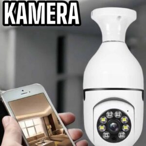 Northcity Ampul Görünümlü Güvenlik Kamerası Duylu Wifi Kamera - 360° PTZ Dönebilen