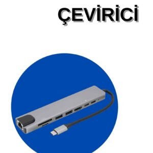 Northcity 3'ü 1 Arada MacBook Adaptör - Type-C to HDMI + USB 3.0 Hızlı Bağlantı