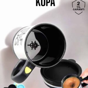Northcity Kendini Karıştıran Mikser Kupa Termos Bardak - Self Stirring Mug 200ml
