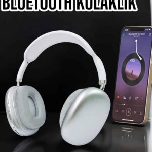 Northcity P9 Plus Kablosuz Kulaklık Beyaz Mikrofonlu - Bluetooth 5.2 Kulaküstü