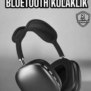 Northcity P9 Plus Kulaklık Siyah Bluetooth Bağlantılı Kulak Üstü Kablosuz - 5.2 Bluetooth, ANC ve Hi-Fi Ses