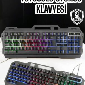 Northcity Q Klavye RGB Işıklı Klavye ve Mouse Seti - Kablolu, DPI Ayarlanabilir, RGB Aydınlatmalı Gaming Seti