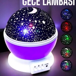 Northcity Yıldızlı Gökyüzü Projeksiyon Gece Lambası - Star Master ile Geceyi Büyüleyici Bir Deneyime Dönüştürün