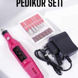 Northcity Elektrikli Manikür Pedikür Törpü Seti - Profesyonel Tırnak ve Nasır Temizleyici