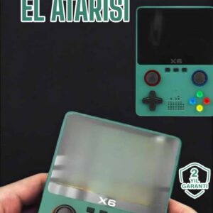 Northcity 3.5 İnç Ekran 1000 Oyunlu Retro Oyun Konsolu - SFC, GBC, GBA, NES, MD Desteği