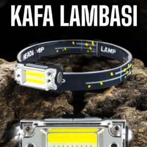 Northcity Kafa Lambası Led Fener - Pratik Taşınabilir USB Şarjlı 215 Lumen