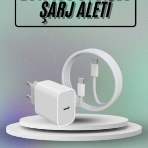 Northcity Hızlı Şarj Güç Adaptörü - iOS Uyumlu 15/Pro/Pro Max ve USB-C Cihazlar İçin