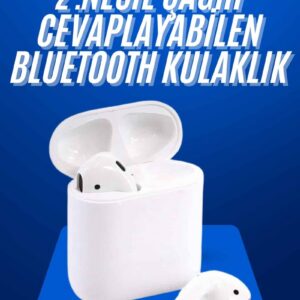 Northcity 2025 Model Çağrı Cevaplayabilen Bluetooth Kulaklık Beyaz Dokunmatik Kontrol - Kablosuz Ses ve Eller Serbest Çağrı