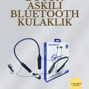 Northcity Kablosuz Boyun Bantlı Kulaklık 50 Saat Batarya - Uzun Süreli Kullanım ve Bluetooth 5.0