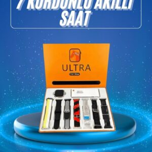 Northcity Akıllı Saat 7-in-1 Çağrı Cevaplayıcı - 7 Kordonlu Müzik ve Sesli Arama