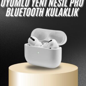 Northcity Beyaz Android ve iOS Uyumlu Yüksek Performanslı Uzun Pil Ömrü Kablosuz Şarj Kulaklık