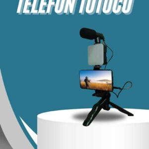 Northcity Video Making Kit Telefon Tutucu Vlog Mini LED Işıklı - Mobil Çekim Seti