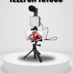 Northcity Akıllı Telefon Vlog Kiti: Tripod, Mini Mikrofon ve LED Işık ile Profesyonel Video Çekimi