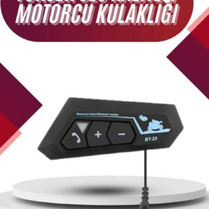 Northcity BT22 Bluetooth 5.0 Kask Kulaklık - Motosiklet Intercom
