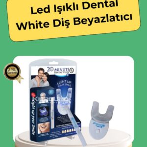 Northcity 20 Dakikada Hızlı Etkili Diş Beyazlatıcı Cihaz - Mavi Işık Teknolojisiyle 8 Ton Beyazlık