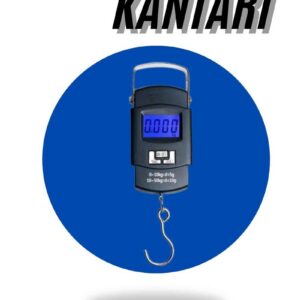 Northcity El Kantarı Dijital Tartı 50 Kg Kapasiteli LCD Ekranlı - Taşınabilir ve Hassas Ölçüm