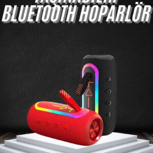 Northcity Bluetooth Hoparlör USB Şarjlı Uzun Pil Ömrü - Android ve iOS Uyumlu Renkli Taşınabilir Ses
