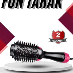 Northcity 1200W İyonlu Saç Düzleştirici Fön Tarak - Parlak ve Kabarmayan Saçlar
