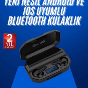 Northcity Çağrı Cevaplayabilen Akıllı Saat 5.2 Bluetooth Bağlantılı Gaming Kulaklık - Siyah Profesyonel Oyun Kulaklığı