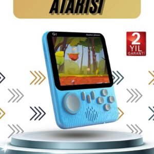 Northcity 3.5 İnç Mini Atari Taşınabilir Oyun Konsolu - 666 Retro Oyun