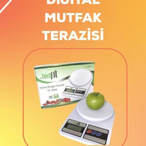 Northcity LCD Ekranlı Yüksek Hassasiyetli Dijital Mutfak Terazisi - Hassas Ölçüm ve Hızlı Kullanım