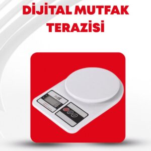 Northcity 10 Kg Kapasiteli LCD Ekranlı Dijital Mutfak Tartısı - Hassas ve Şık Tartım Çözümü