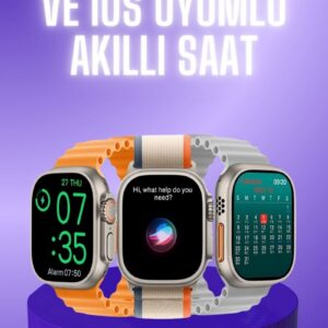 Northcity Akıllı Saat Çok Fonksiyonlu Unisex - Bluetooth Bağlantılı Sosyal Medya Girişli
