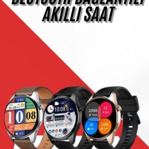 Northcity Akıllı Saat 1.5 İnç AMOLED Çift Kordonlu GPS NFC - Şık ve Fonksiyonel