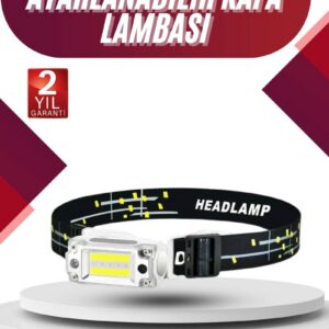 Northcity Şarjlı ve Sensörlü LED Kafa Lambası - Ellerinizi Serbest Bırakan Güçlü Kamp Işığı