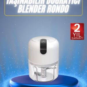 Northcity Mini El Rondosu Şarjlı Doğrayıcı - Taşınabilir 250ml USB Blender