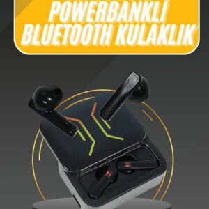 Northcity Powerbank Bluetooth Kulaklık - Yüksek Ses Kaliteli ve Çok Fonksiyonlu Şarj Kutusu