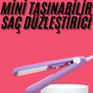 Northcity Saç Düzleştirici - Pürüzsüz Parlaklık, Seyahat Tipi, Taşınabilir Seramik Kaplama