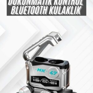 Northcity Gecikme Önleyici Oyuncu Kulaklığı Bluetooth 5.0 ANC Özellikli MK47 - Uzun Pil Ömrü ve Düşük Gecikme