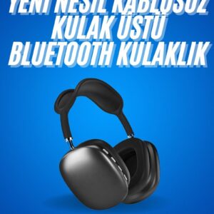 Northcity 2025 Model Kablosuz Bluetooth Kulak Üstü Gürültü Azaltmalı Kulaklık - Uzun Pil ve Mikro USB Şarj